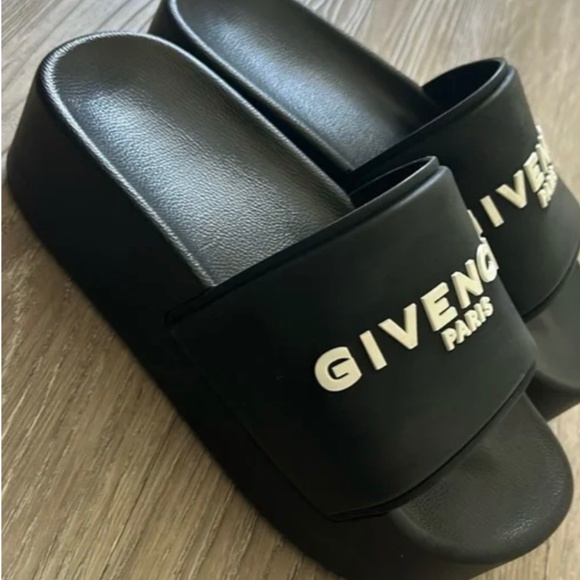 Givenchy Platform Slide Sandals - Picture 1 of 5